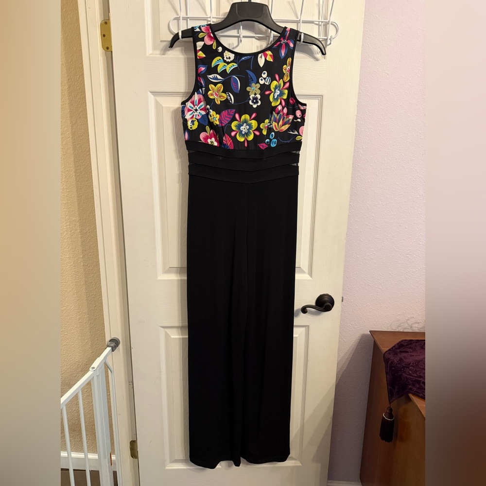 High Drama vintage one piece jump suit. Size 8